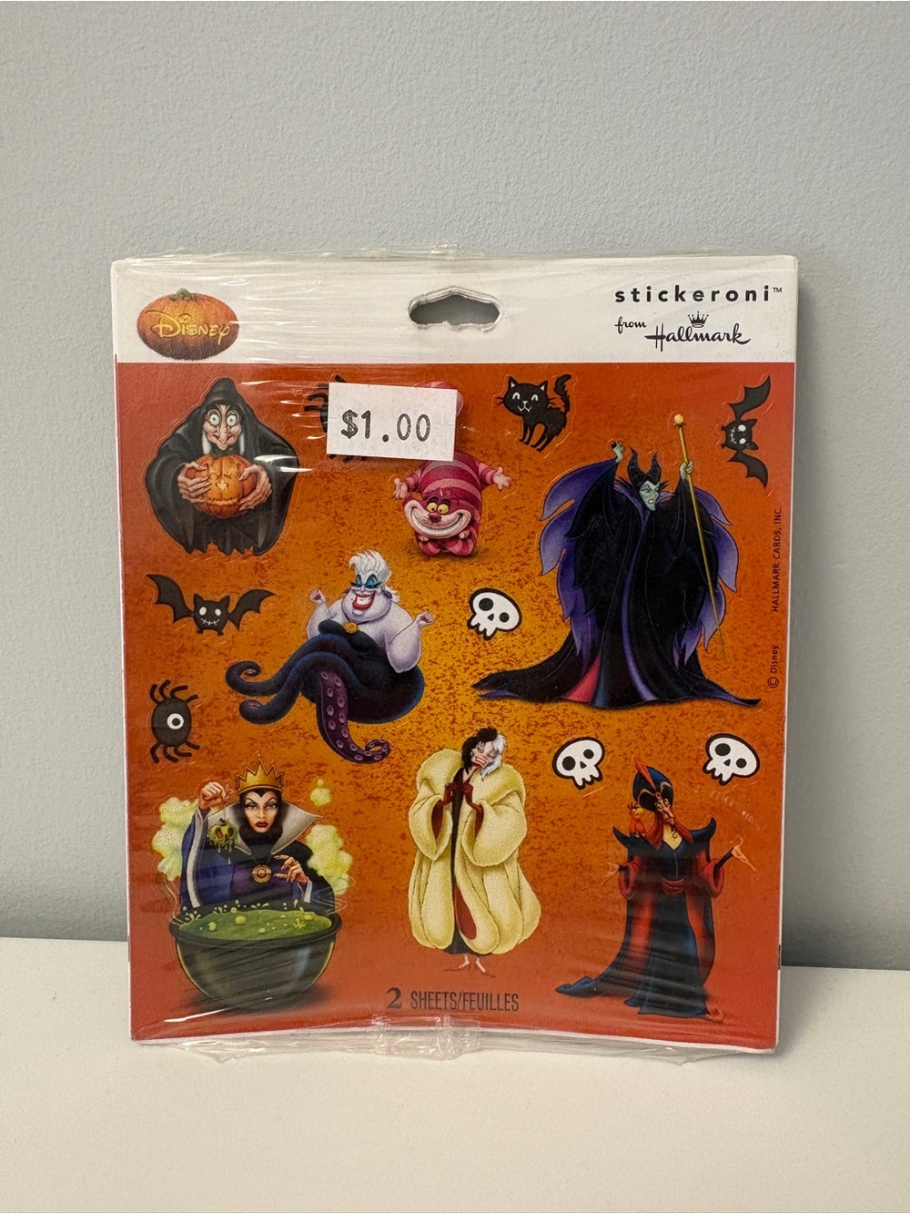 Hallmark Disney Villains Stickers (2010)